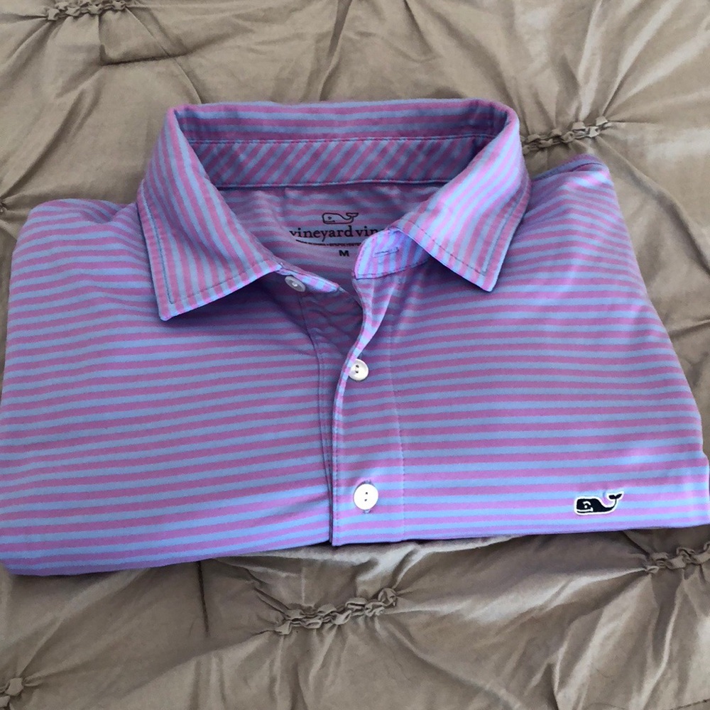 Vineyard Vines Mens Polo, Medium